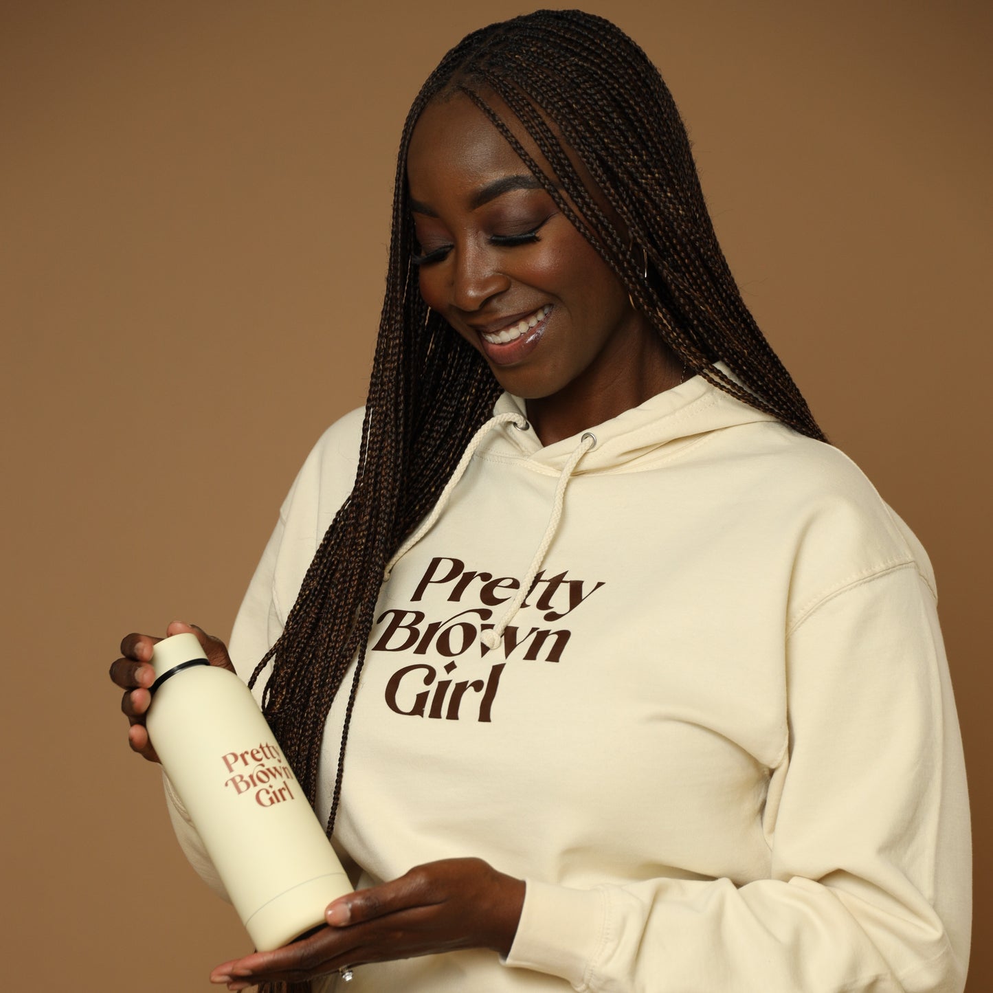 Pretty Brown Girl Luxury Water Bottles